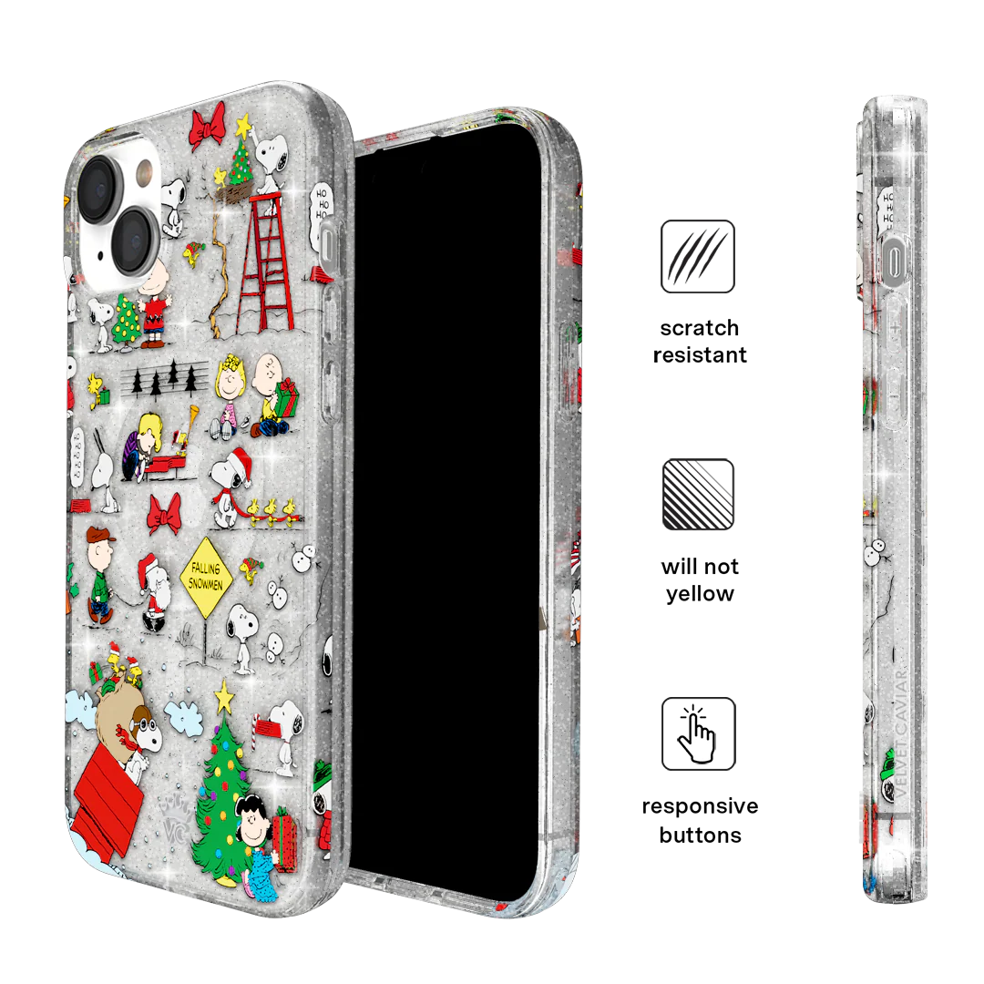 Snoopy Christmas Glitter iPhone Case - Image 25