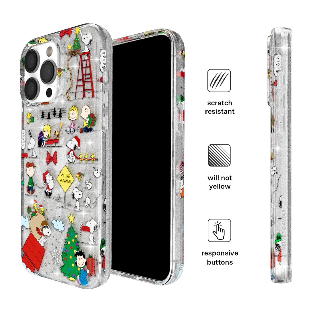 Snoopy Christmas Glitter iPhone Case - Image 70