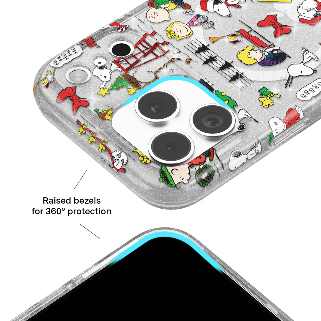 Snoopy Christmas Glitter iPhone Case - Image 93
