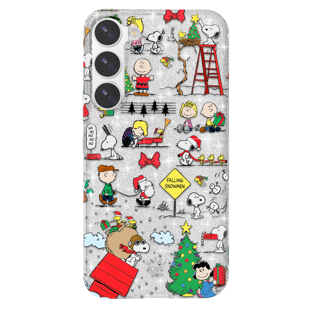 Snoopy Christmas Glitter Samsung Case - Image 13