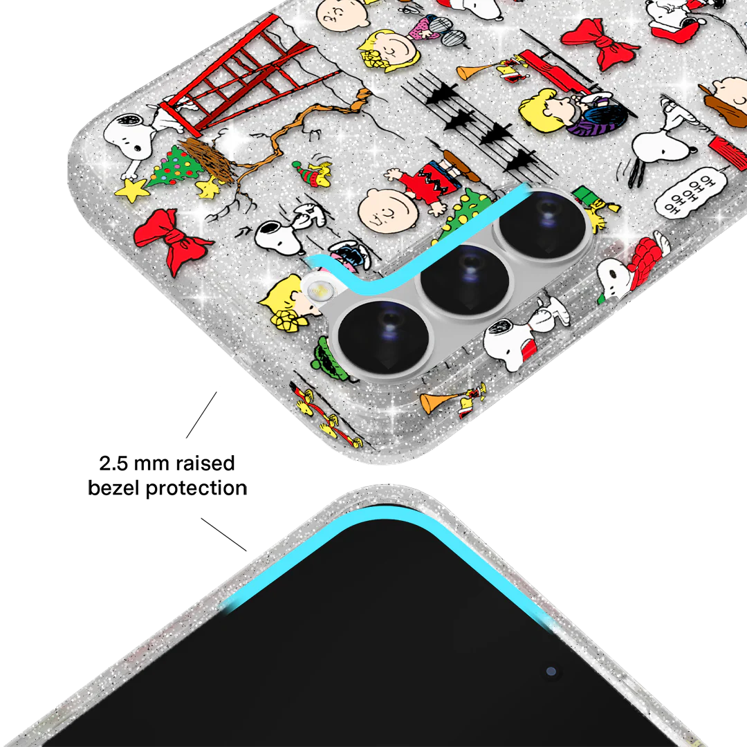 Snoopy Christmas Glitter Samsung Case - Image 21
