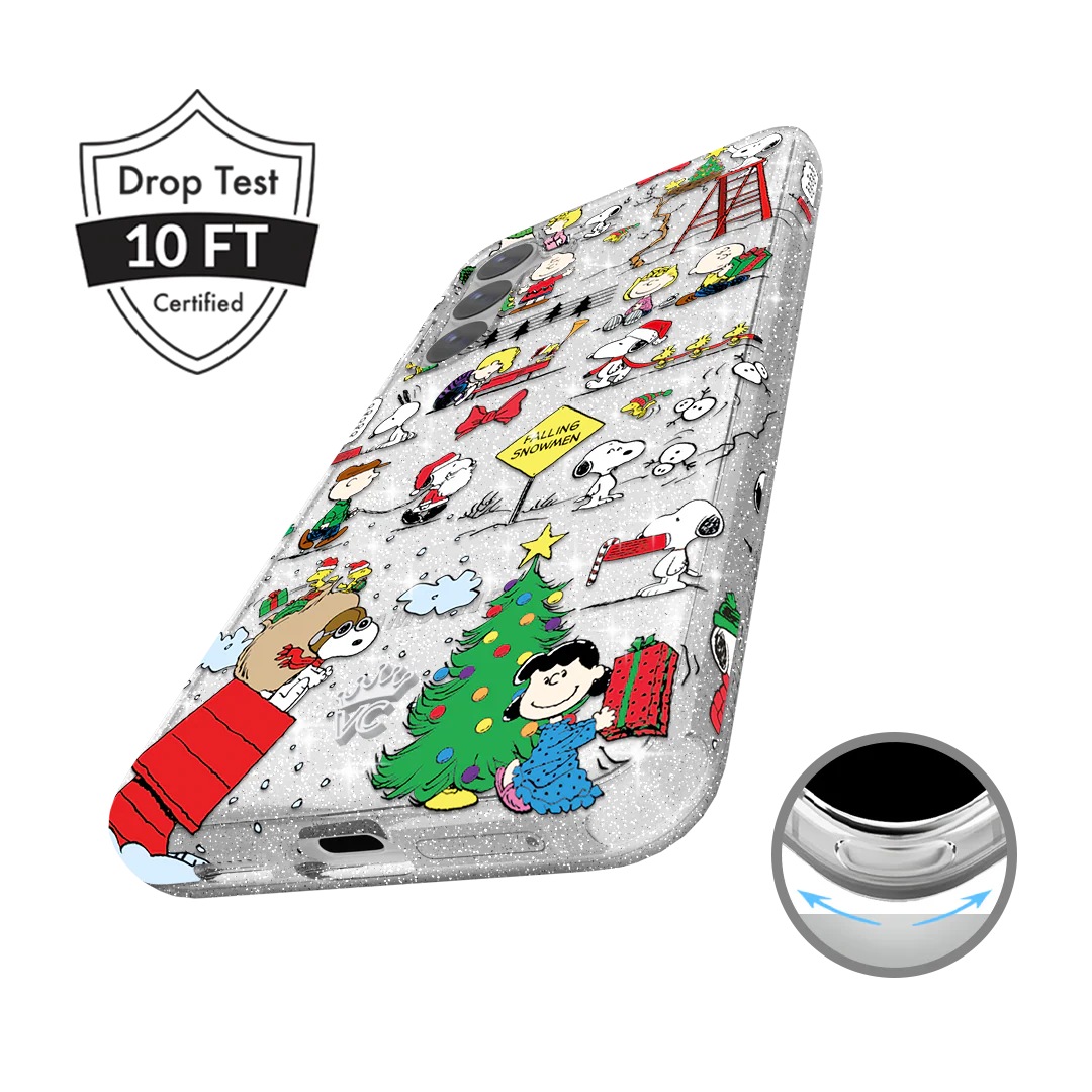 Snoopy Christmas Glitter Samsung Case - Image 5