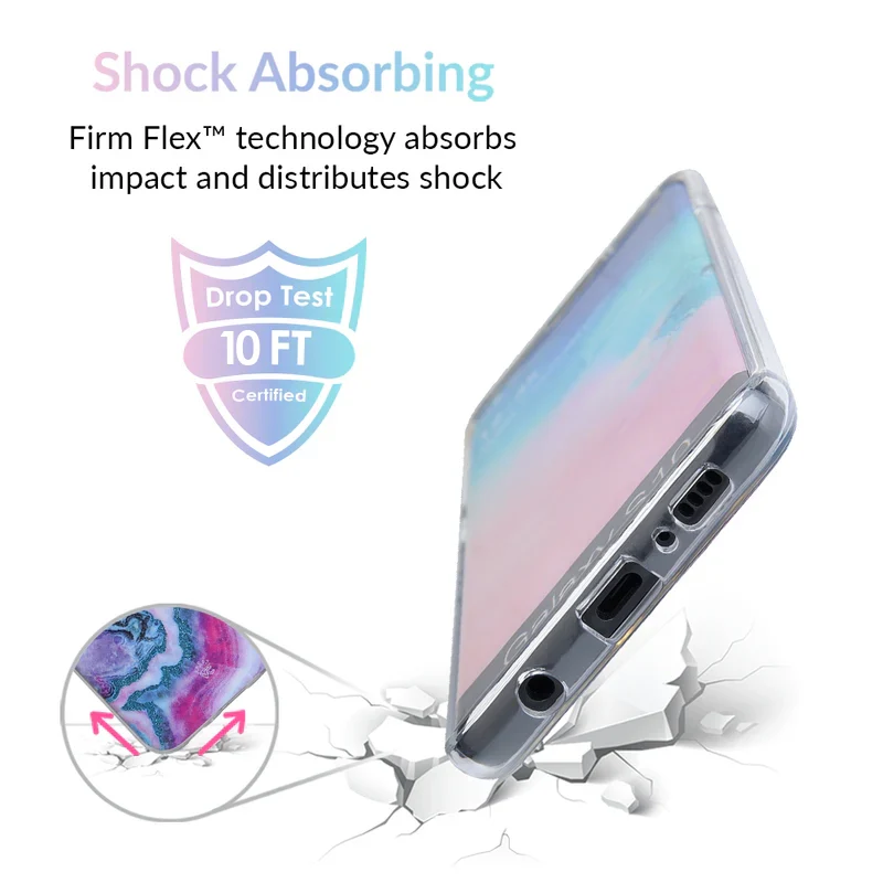 Geode Glitter Clear Samsung Case - Image 40