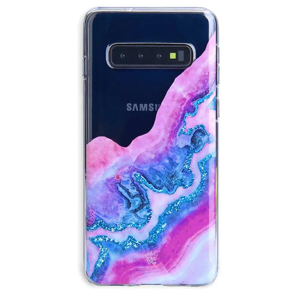 Geode Glitter Clear Samsung Case - Image 43