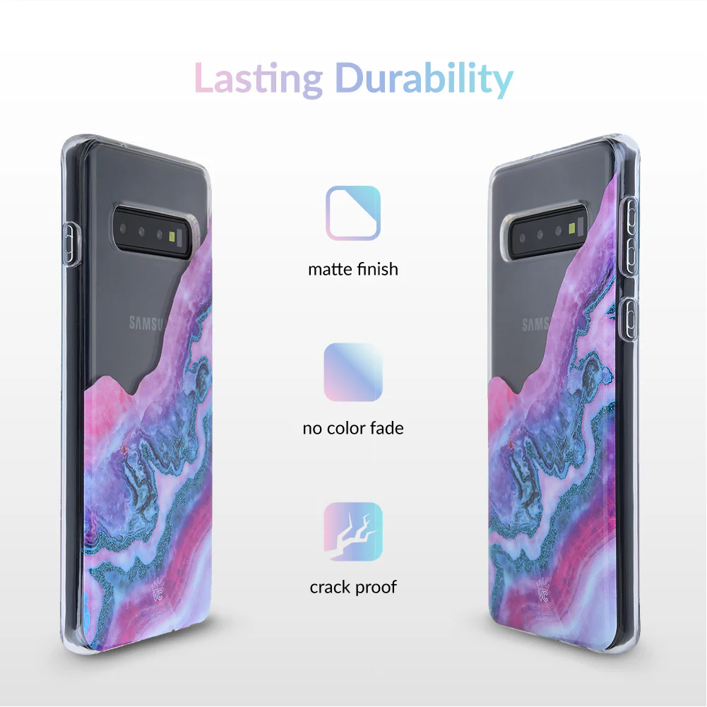 Geode Glitter Clear Samsung Case - Image 53
