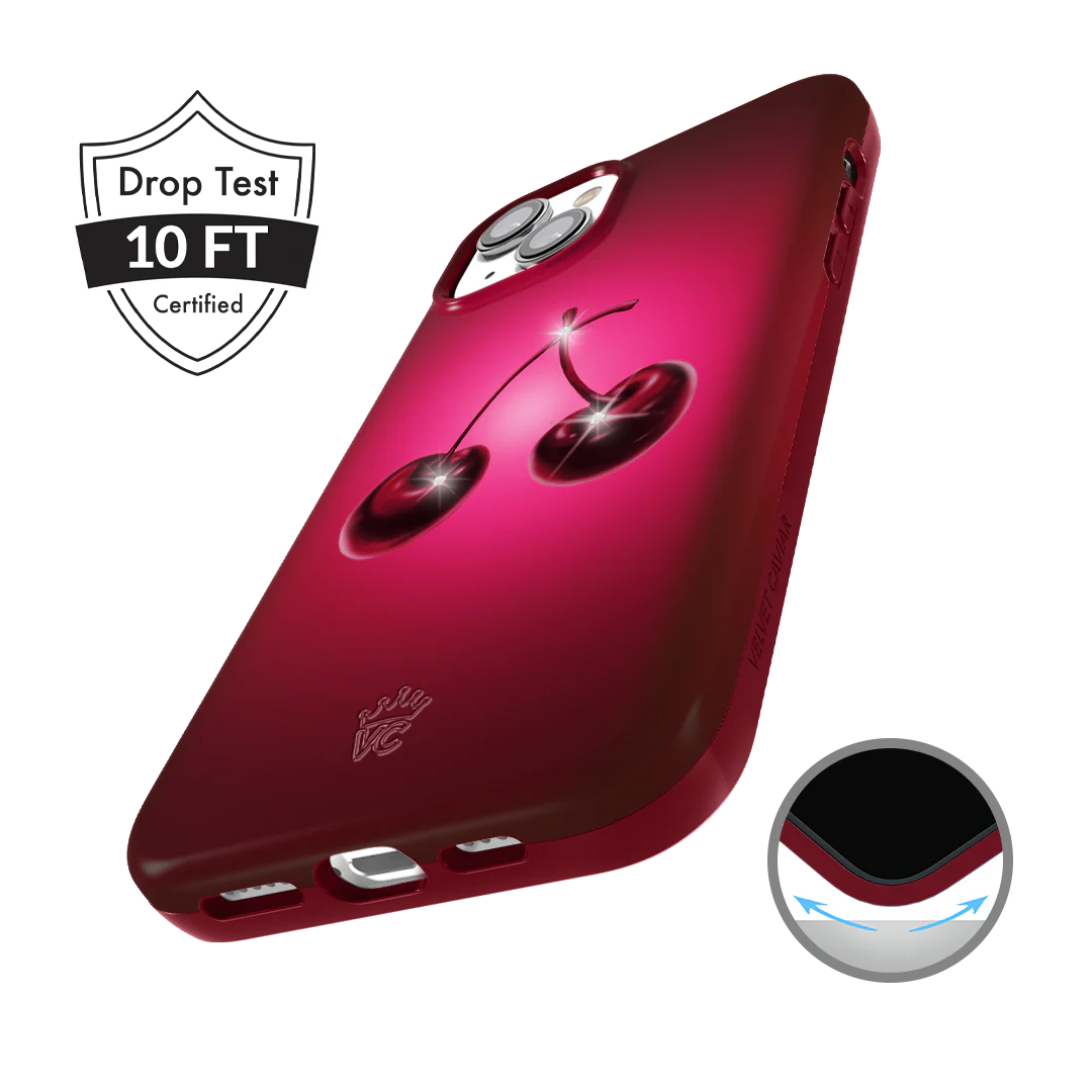 Black Cherry Crystal iPhone Case - Image 53