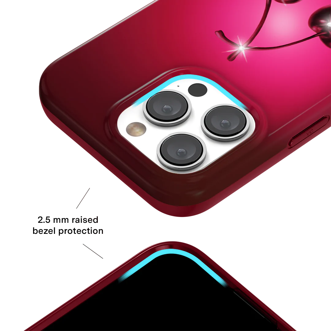 Black Cherry Crystal iPhone Case - Image 87
