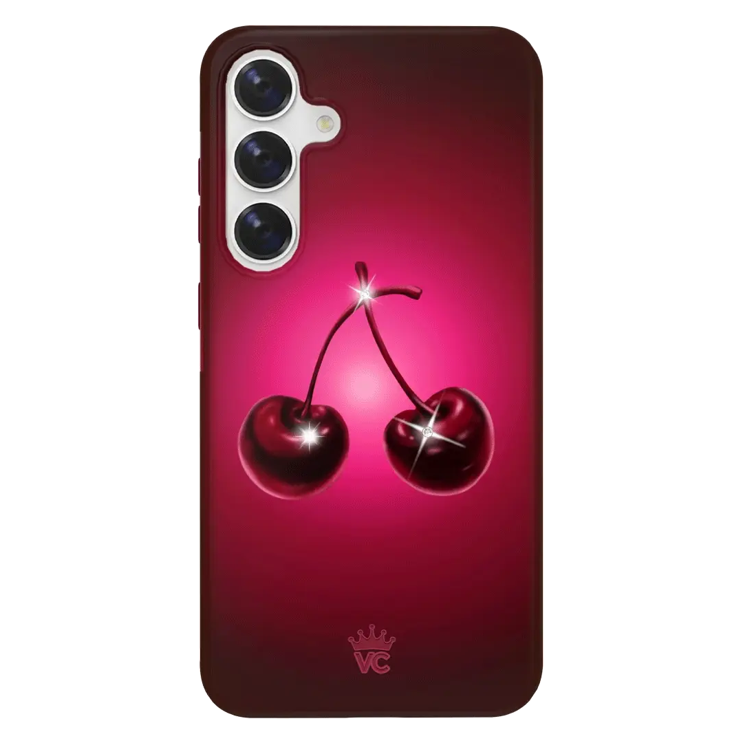 Black Cherry Crystal Samsung Case