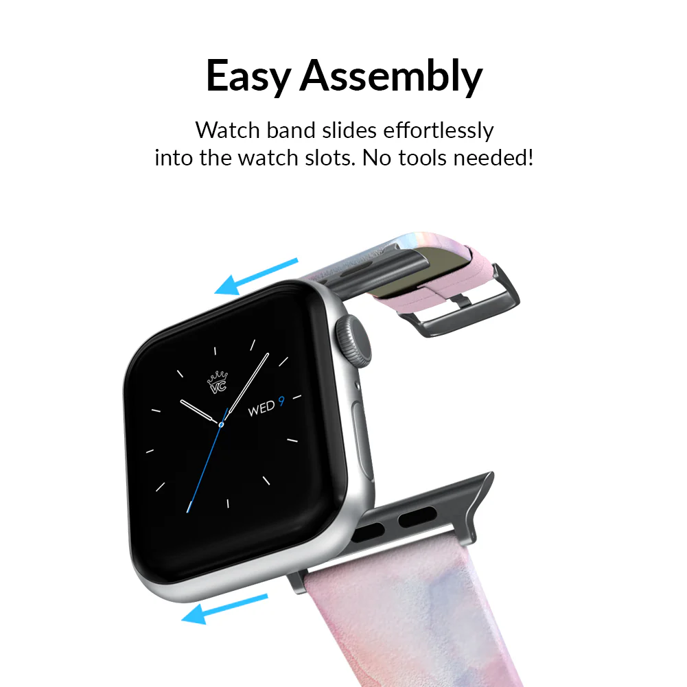Pastel Tie Dye Apple Watch Band - Image 11