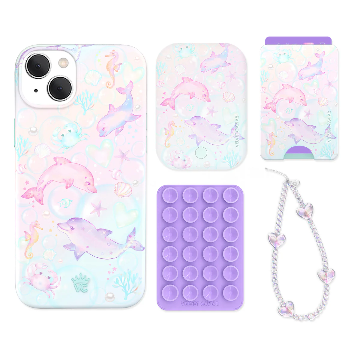 Aqua Angels iPhone Bundle Set - Wallet - Image 5