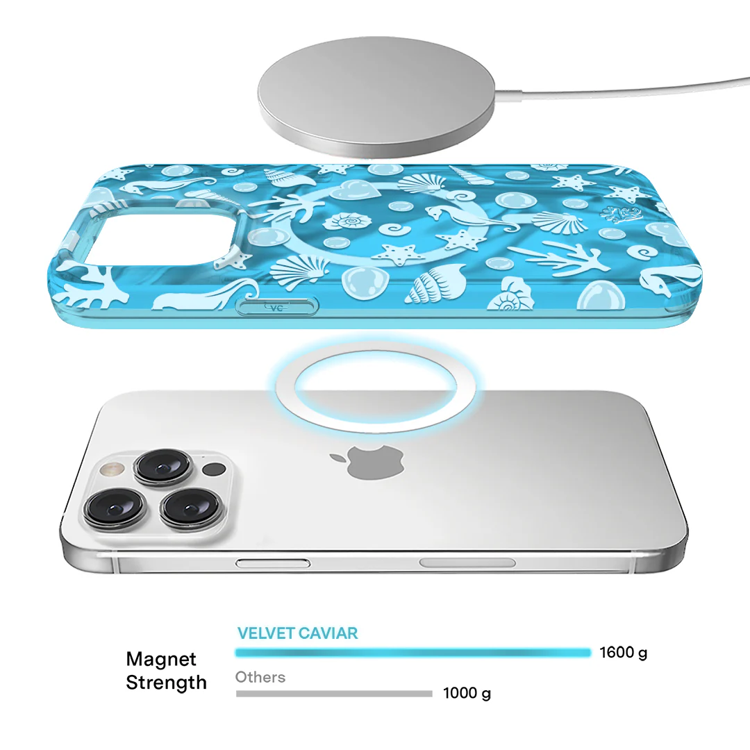 Aquamarine Holo iPhone Case - Image 63