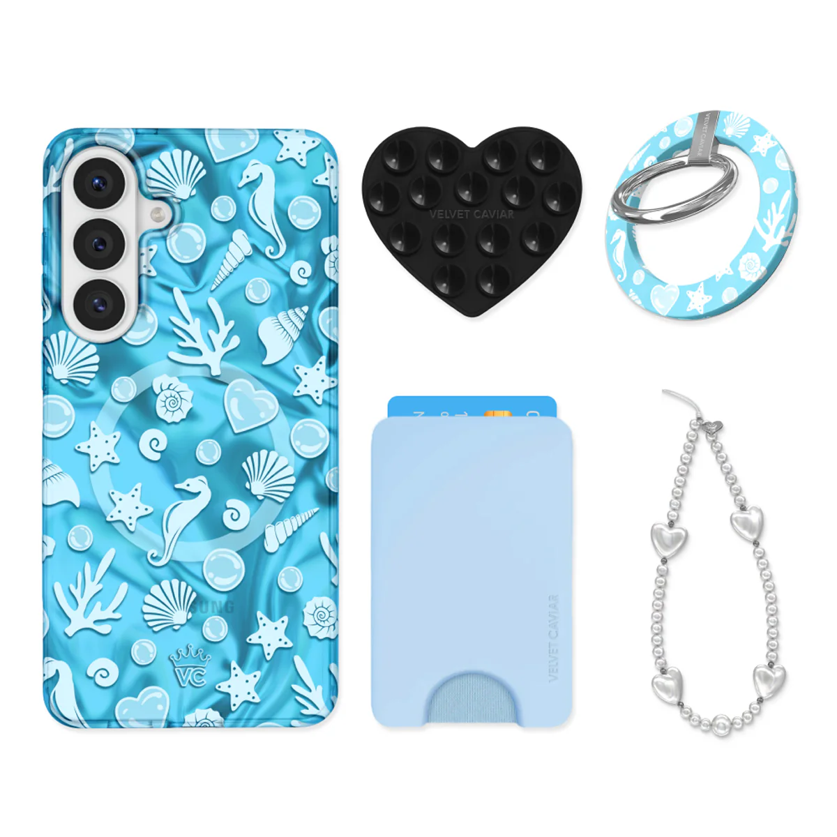 Aquamarine Holo Samsung Bundle Set - Image 4