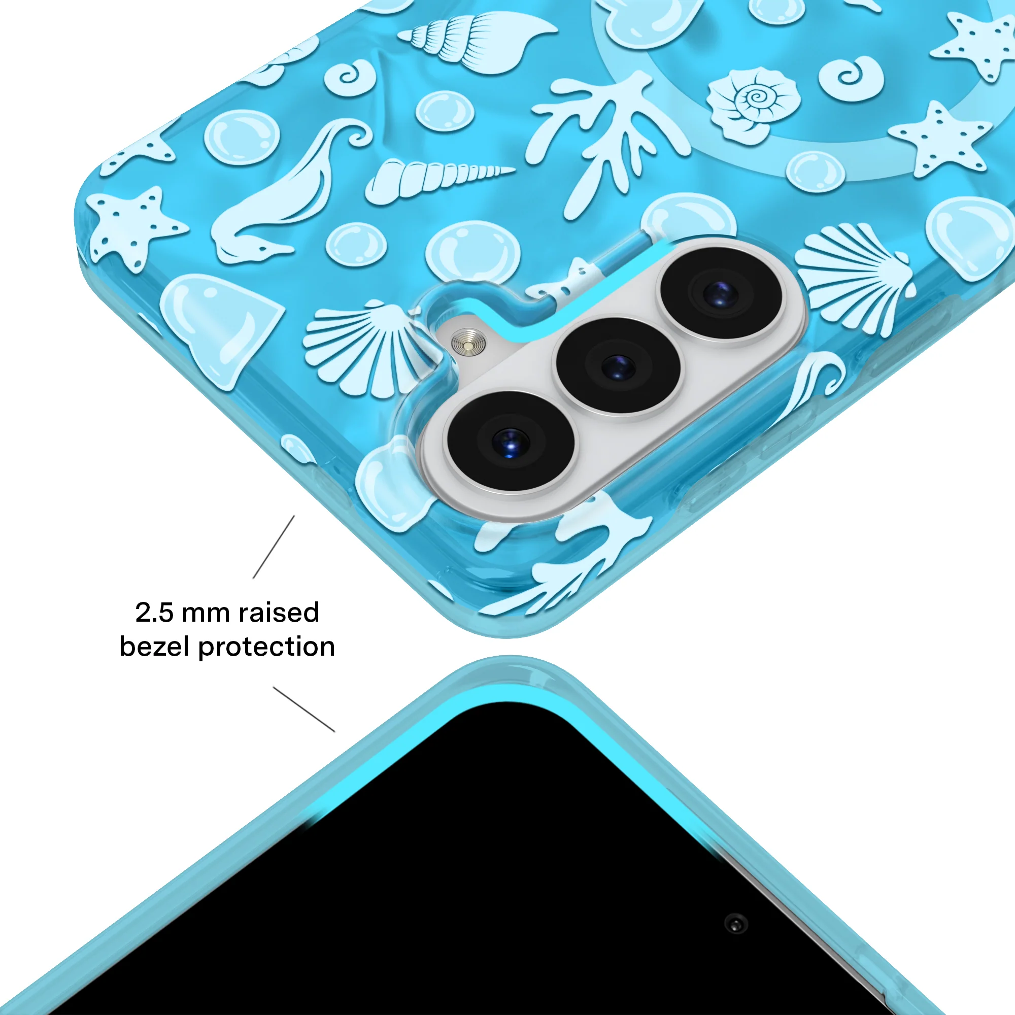 Aquamarine Holo Samsung Case - Image 67