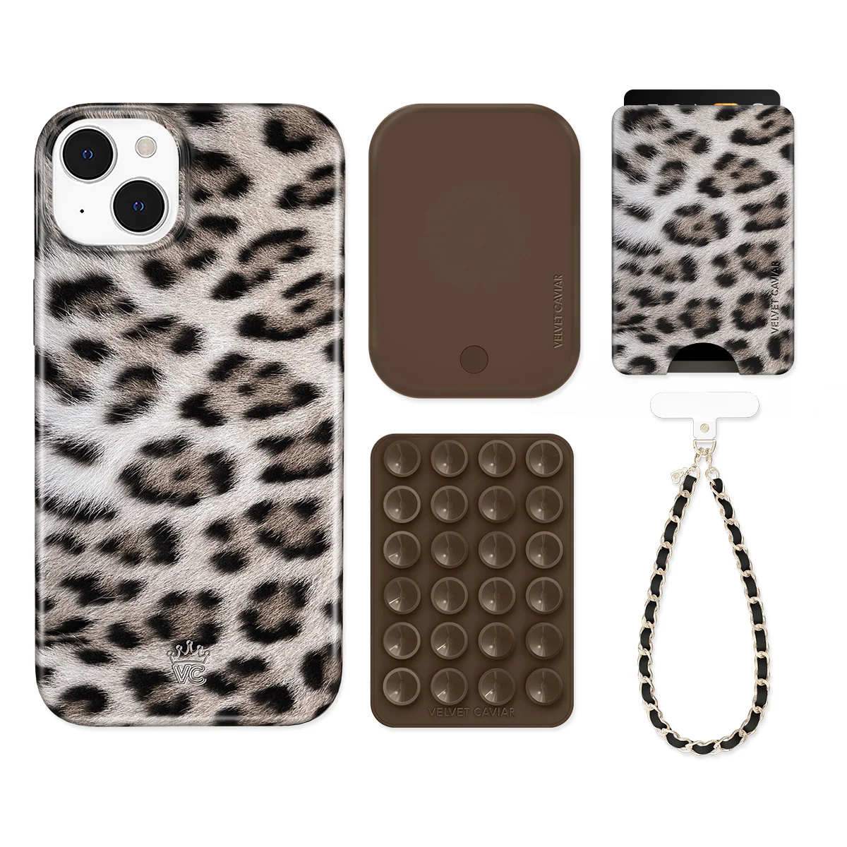 Arctic Leopard iPhone Bundle Set - Wallet - Image 9