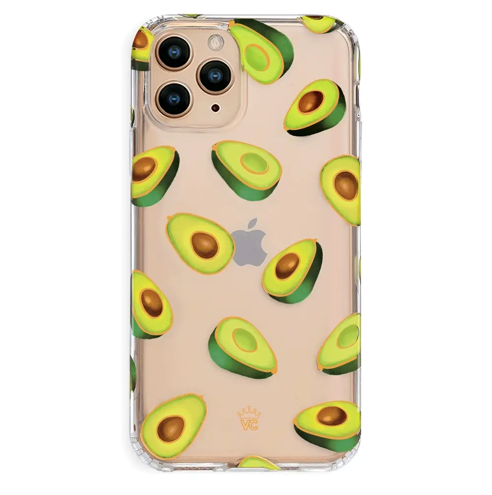 Avocado Clear iPhone Case - Image 43