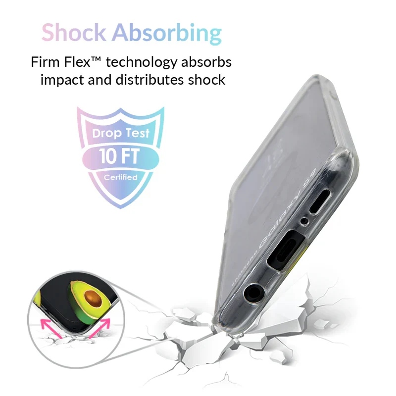 Avocado Clear Samsung Galaxy Case - Image 5