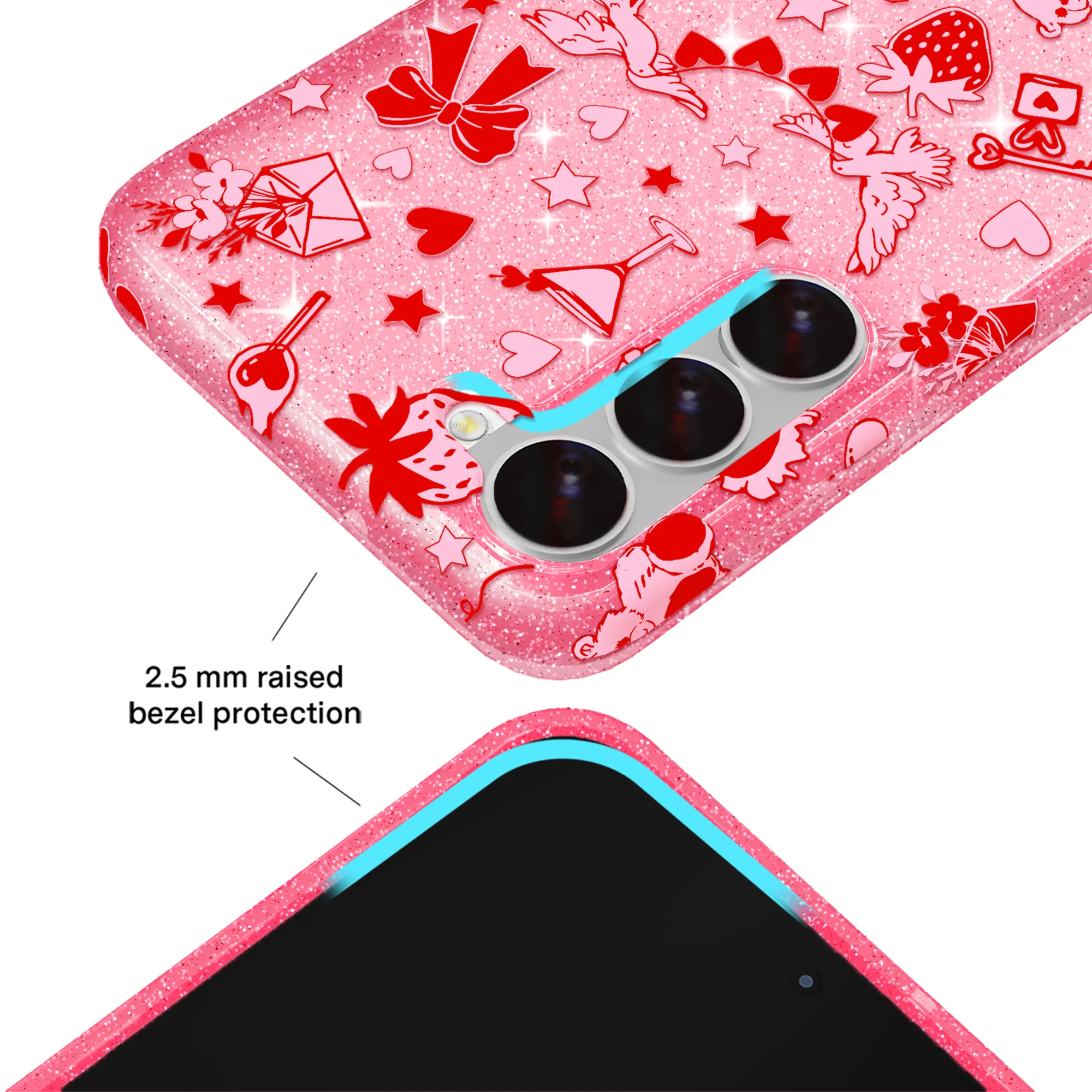 Be Mine Glitter Samsung Case - Image 23