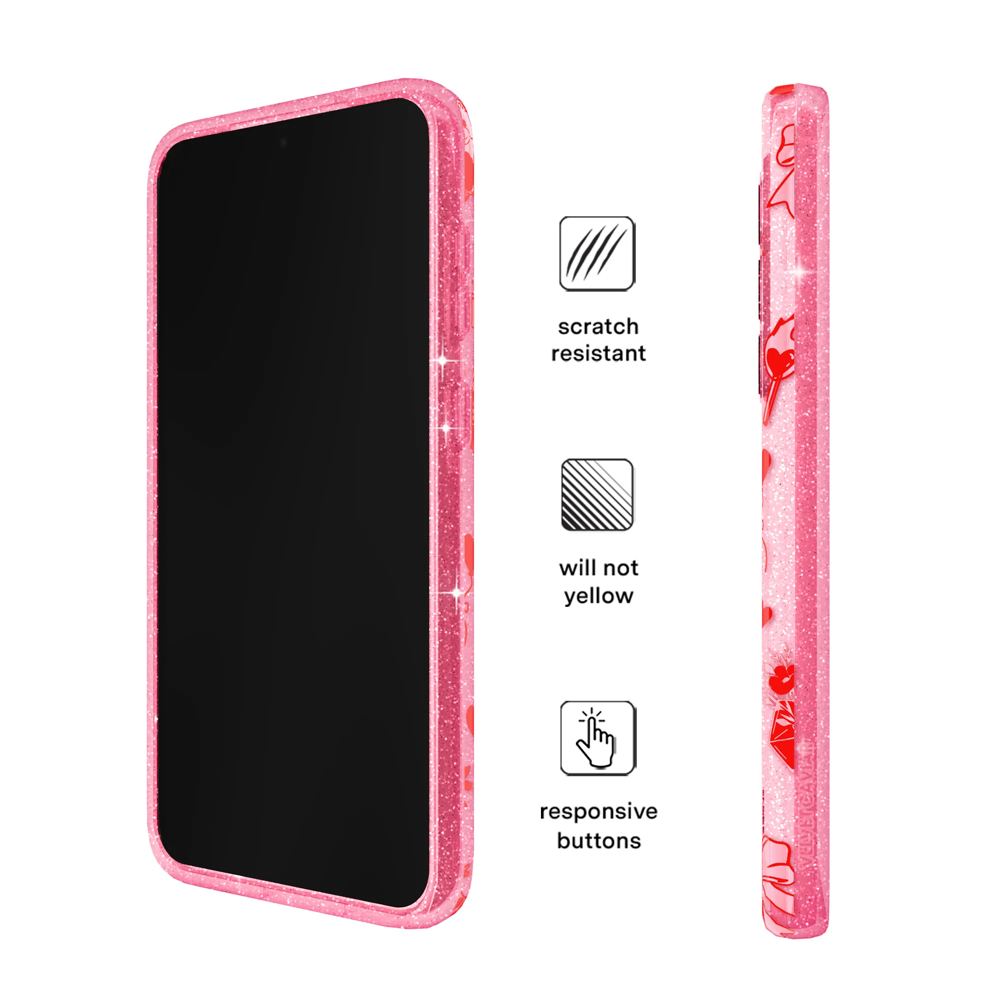 Be Mine Glitter Samsung Case - Image 25