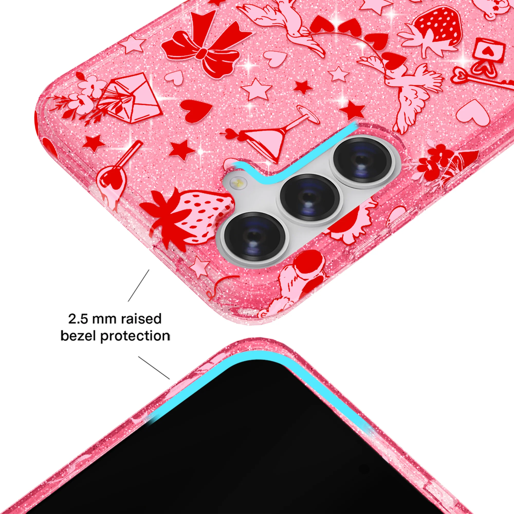 Be Mine Glitter Samsung Case - Image 38