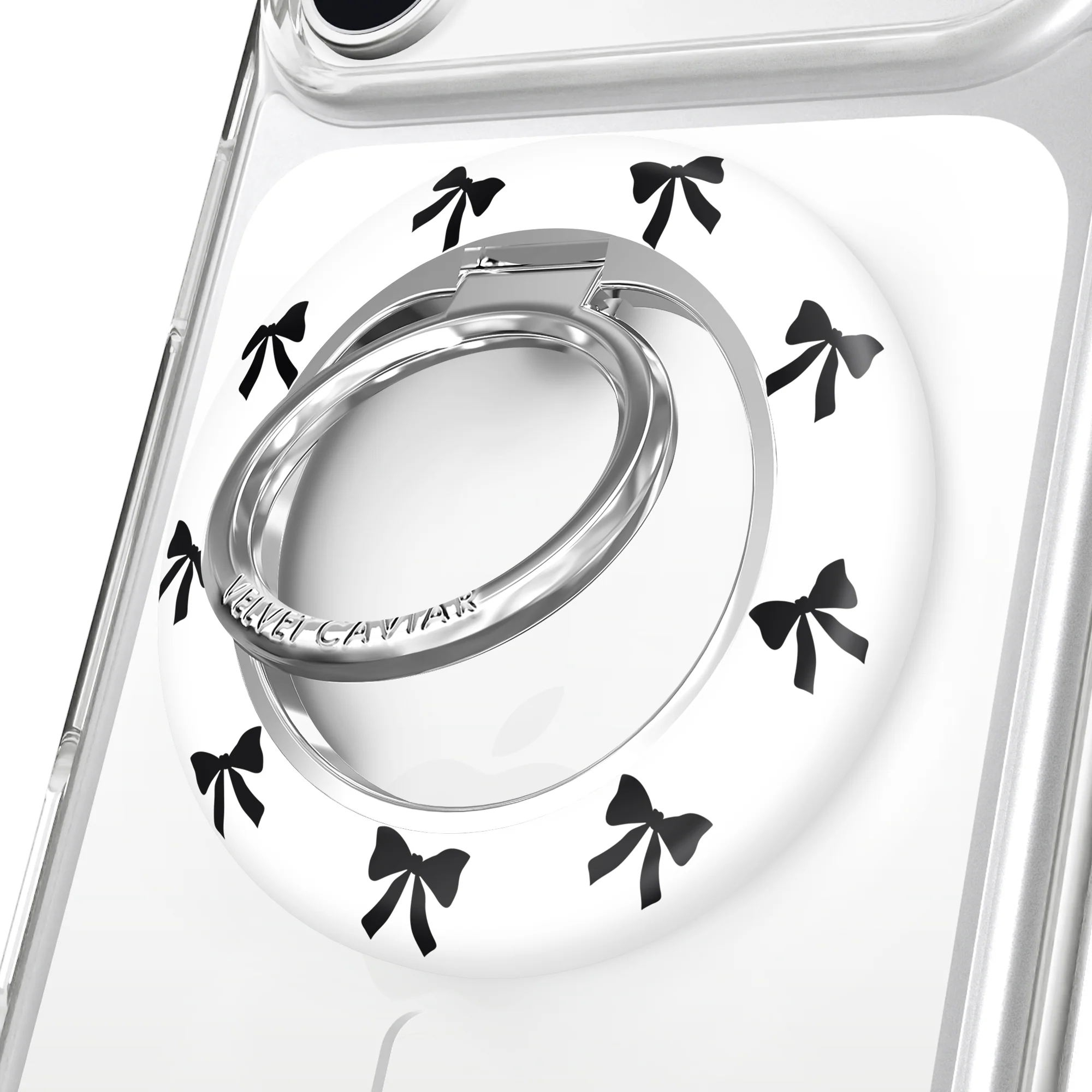 Black Bows MagSafe Grip Ring