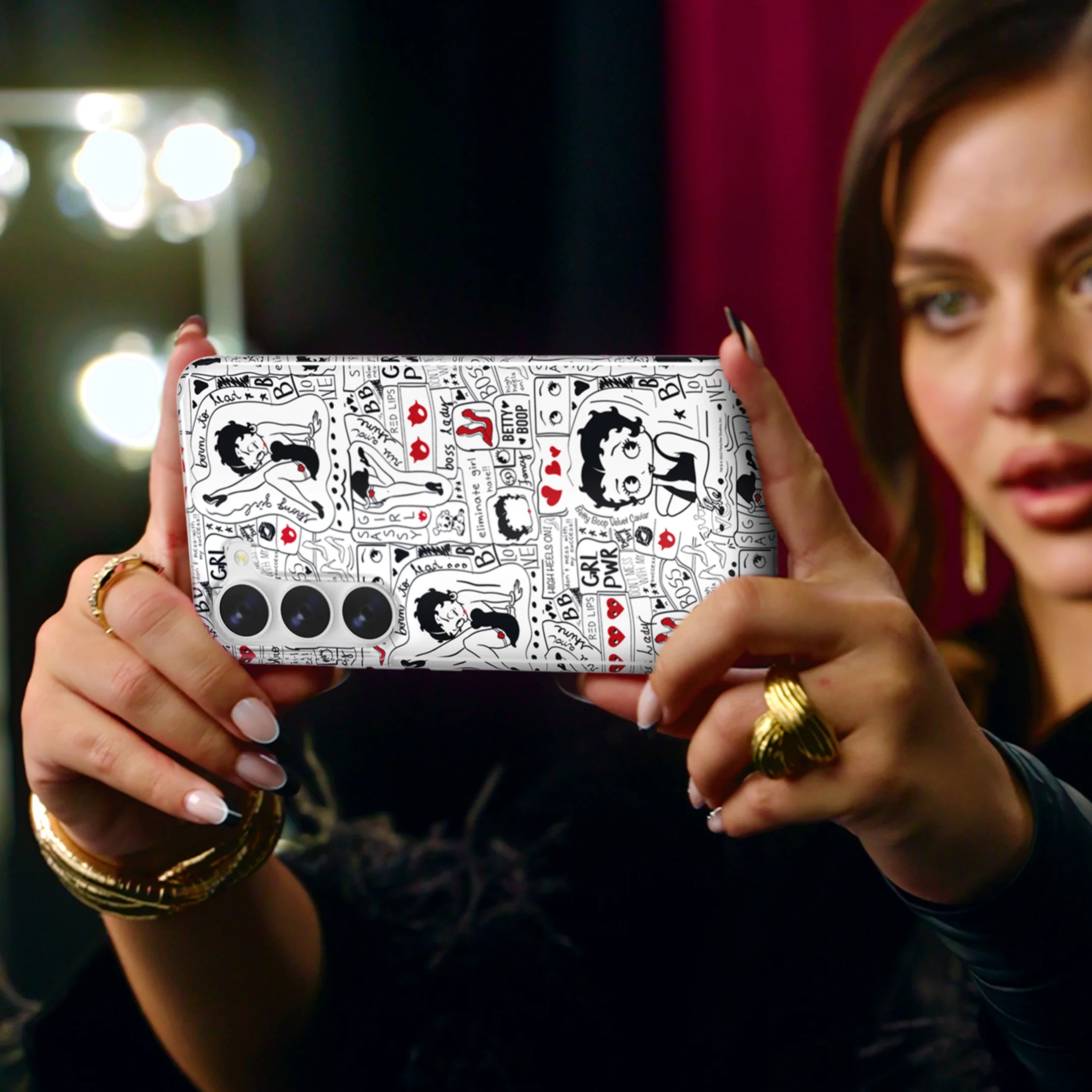 Betty Boop Girl Power Samsung Case - Image 50
