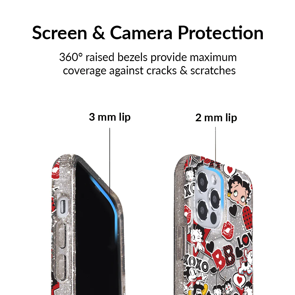 Betty Boop Sassy Glitter iPhone Case - Image 39