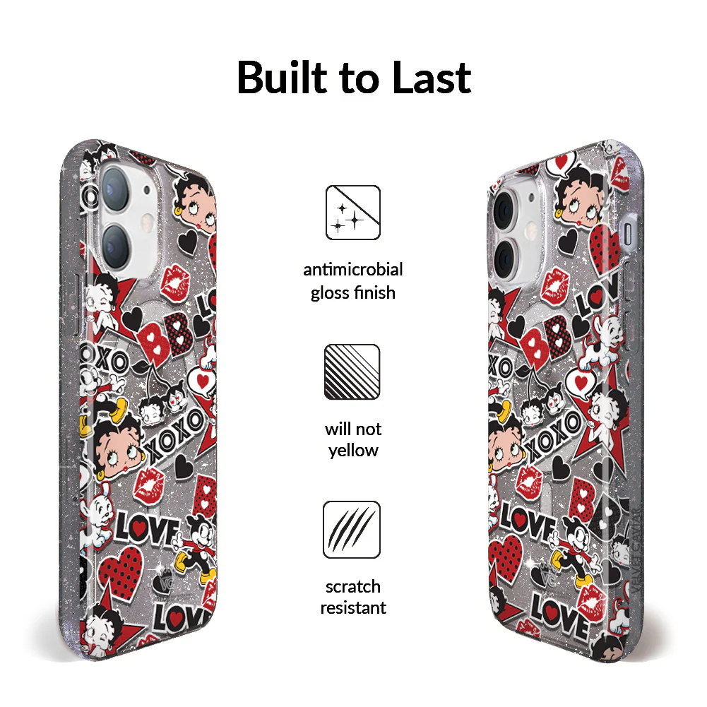 Betty Boop Sassy Glitter iPhone Case - Image 65