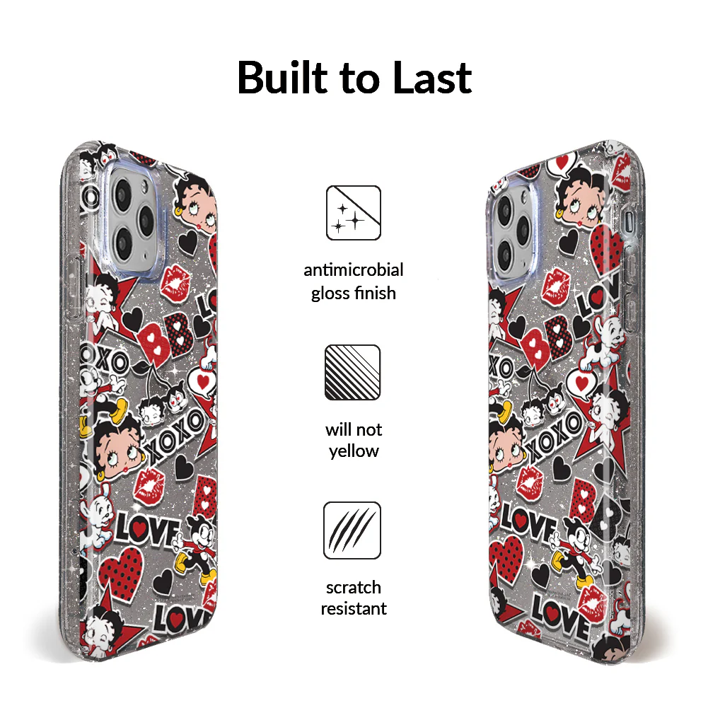 Betty Boop Sassy Glitter iPhone Case - Image 83