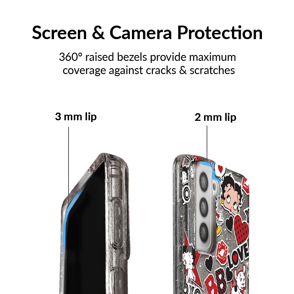 Betty Boop Sassy Glitter Samsung Case - Image 21