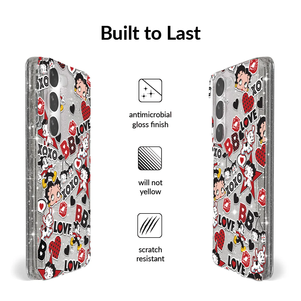 Betty Boop Sassy Glitter Samsung Case - Image 46