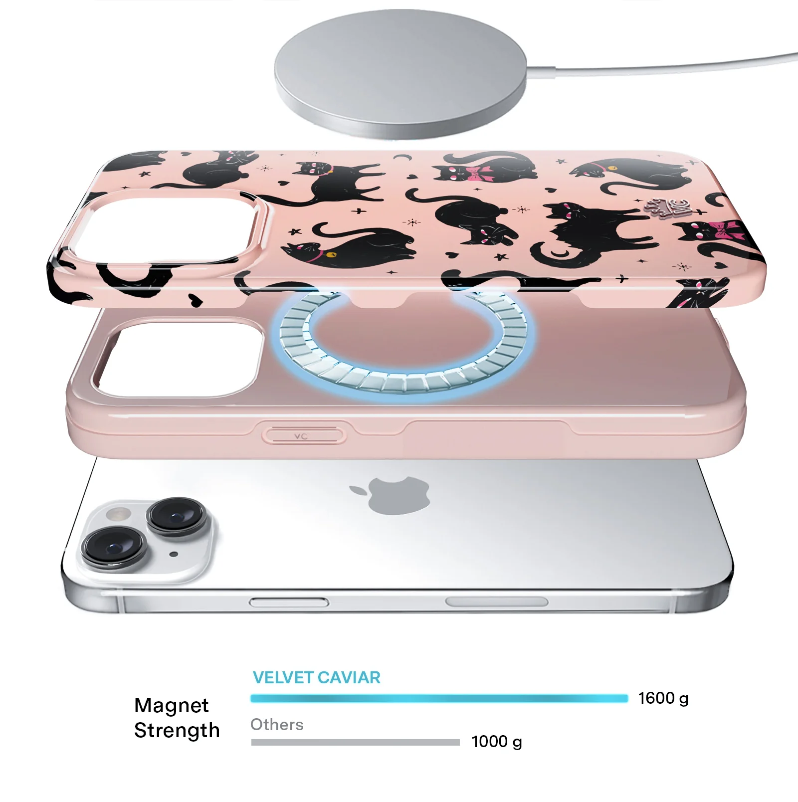 Lucky Kittens iPhone Case - Image 16