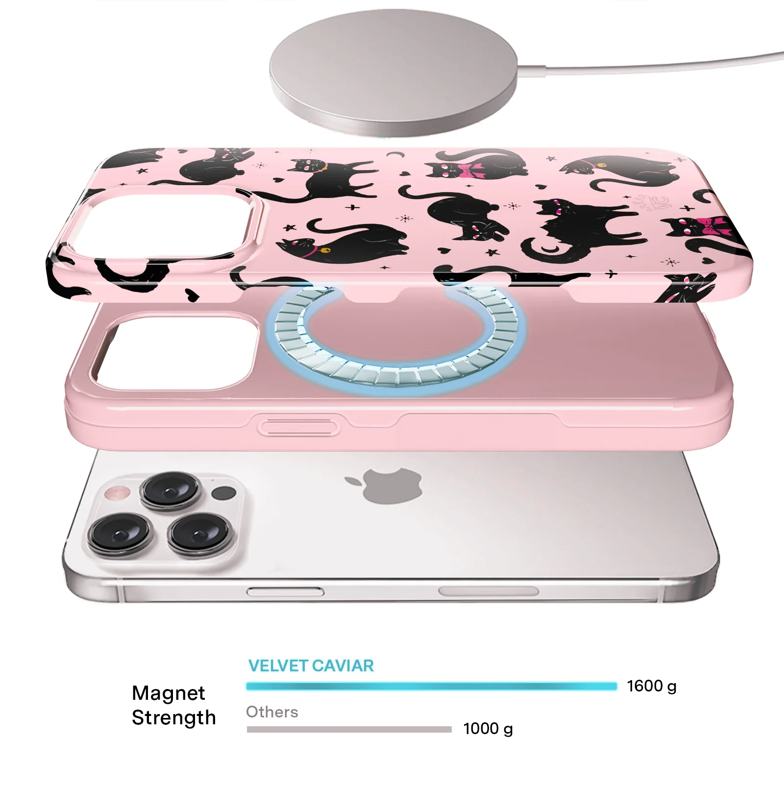 Lucky Kittens iPhone Case - Image 68