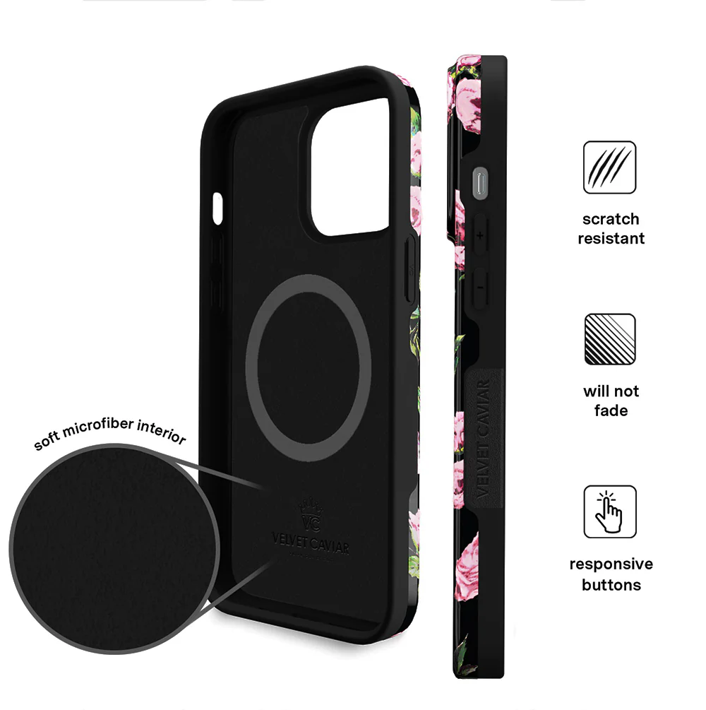 Pink Rose Floral iPhone Case - Image 21