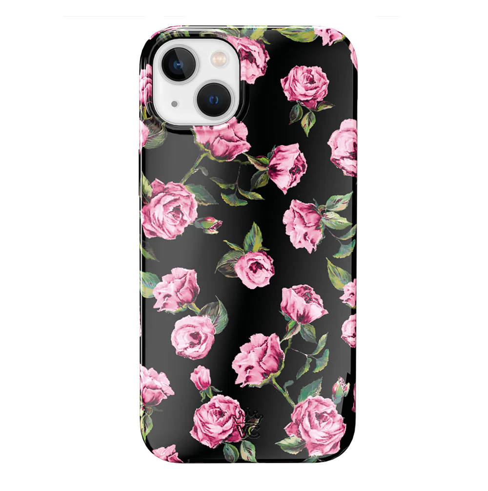 Pink Rose Floral iPhone Case - Image 25
