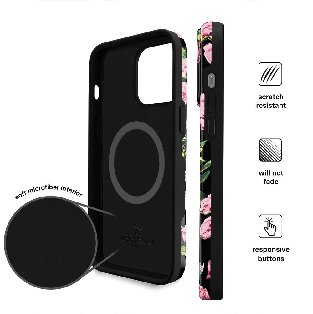 Pink Rose Floral iPhone Case - Image 48