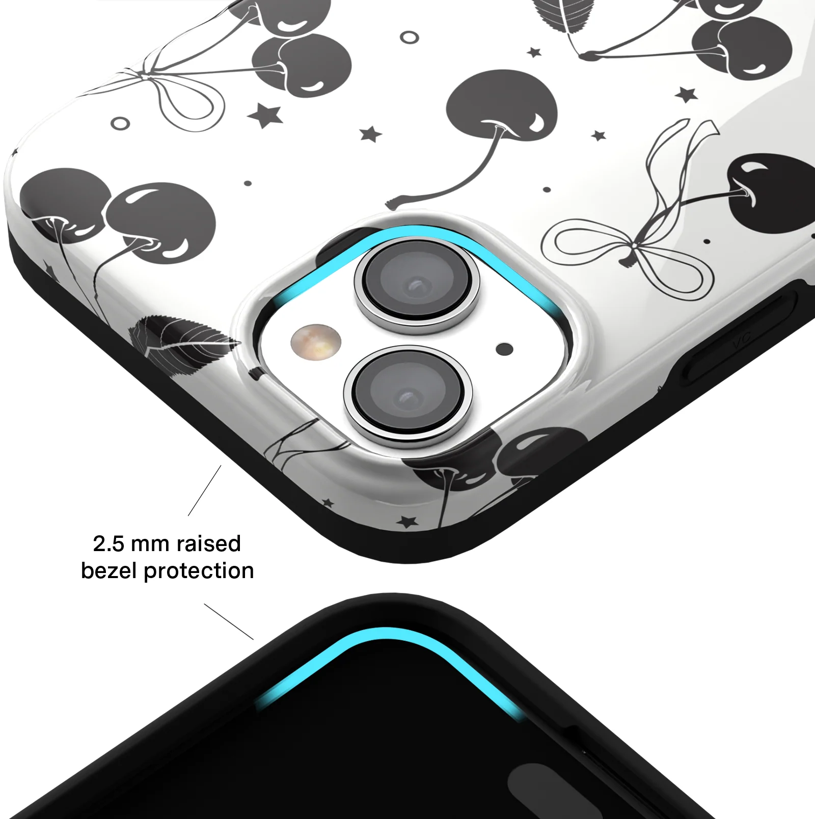 Cherry Noir iPhone Case - Image 27