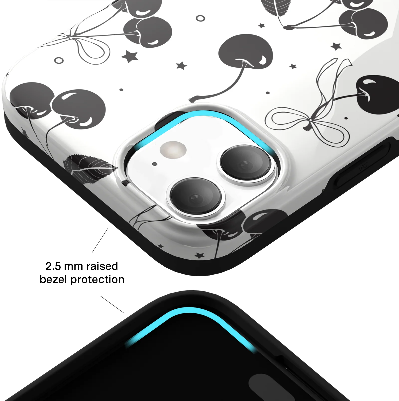 Cherry Noir iPhone Case - Image 75