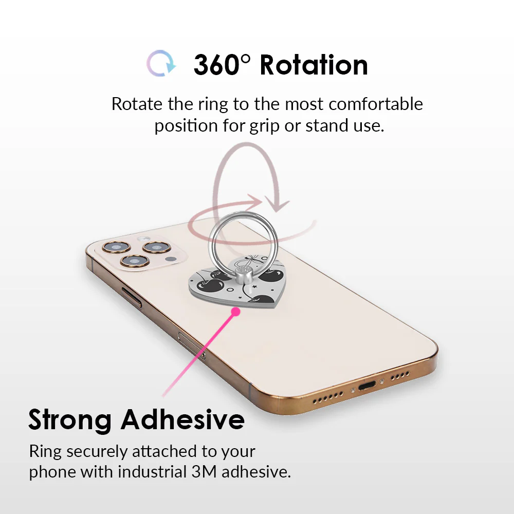 Cherry Noir Phone Ring - Image 3