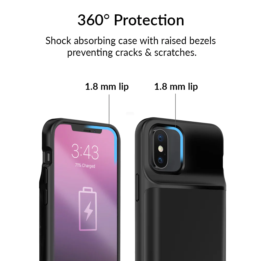 Black iPhone Charging Case - Image 10
