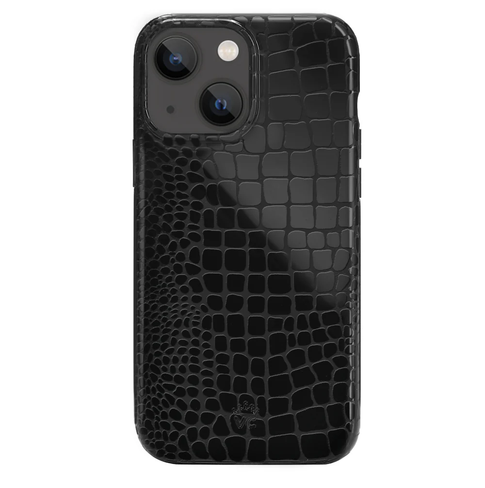 Black Croc iPhone Case - Image 25