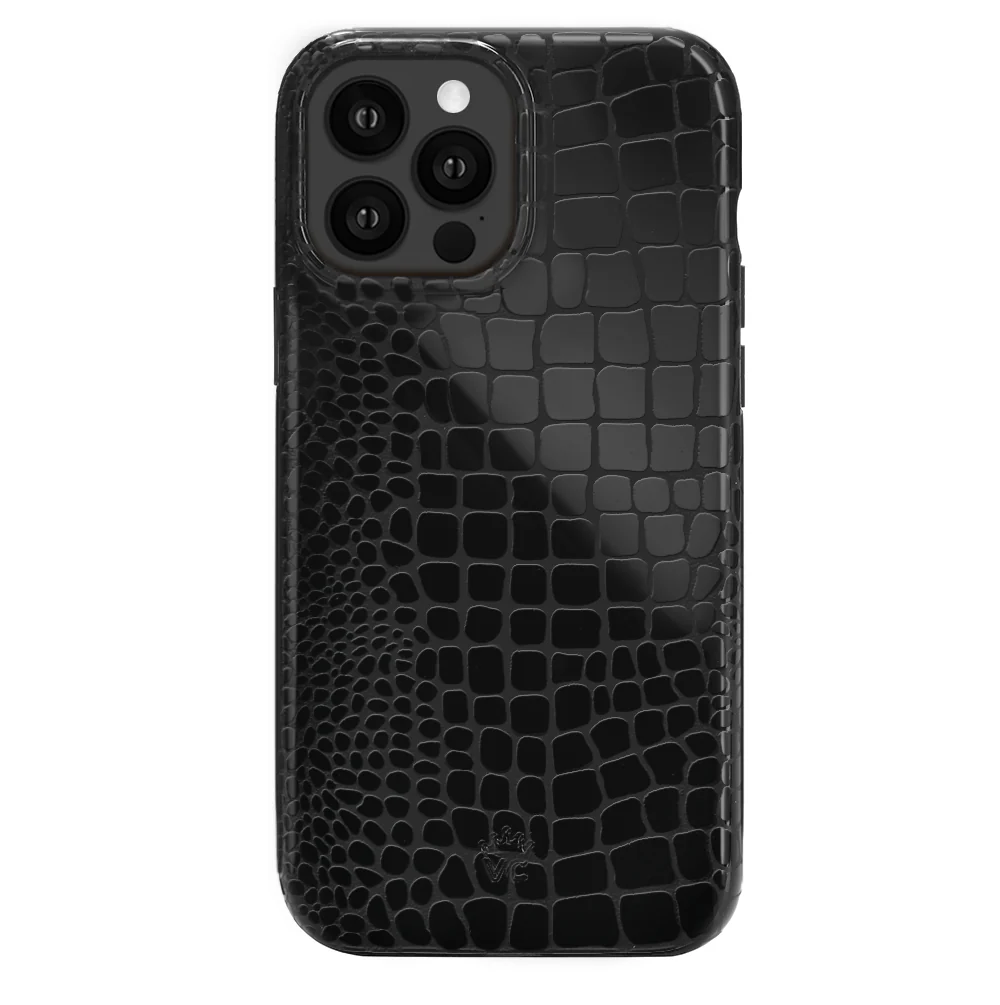Black Croc iPhone Case - Image 61