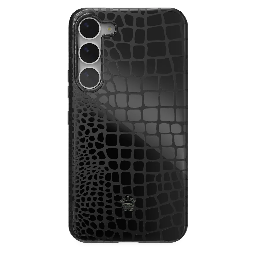 Black Croc Samsung Case - Image 37