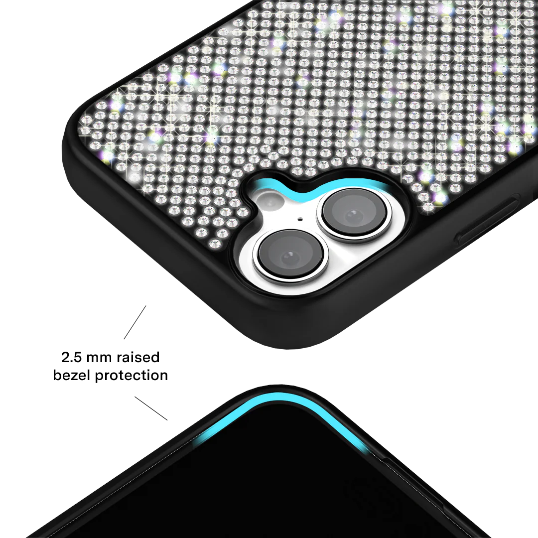 Black Caviar Crystals iPhone Case - Image 18