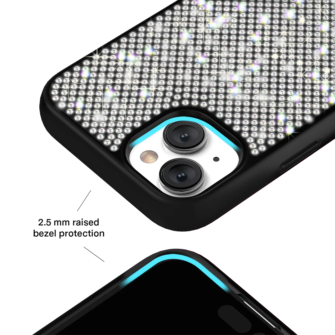 Black Caviar Crystals iPhone Case - Image 73