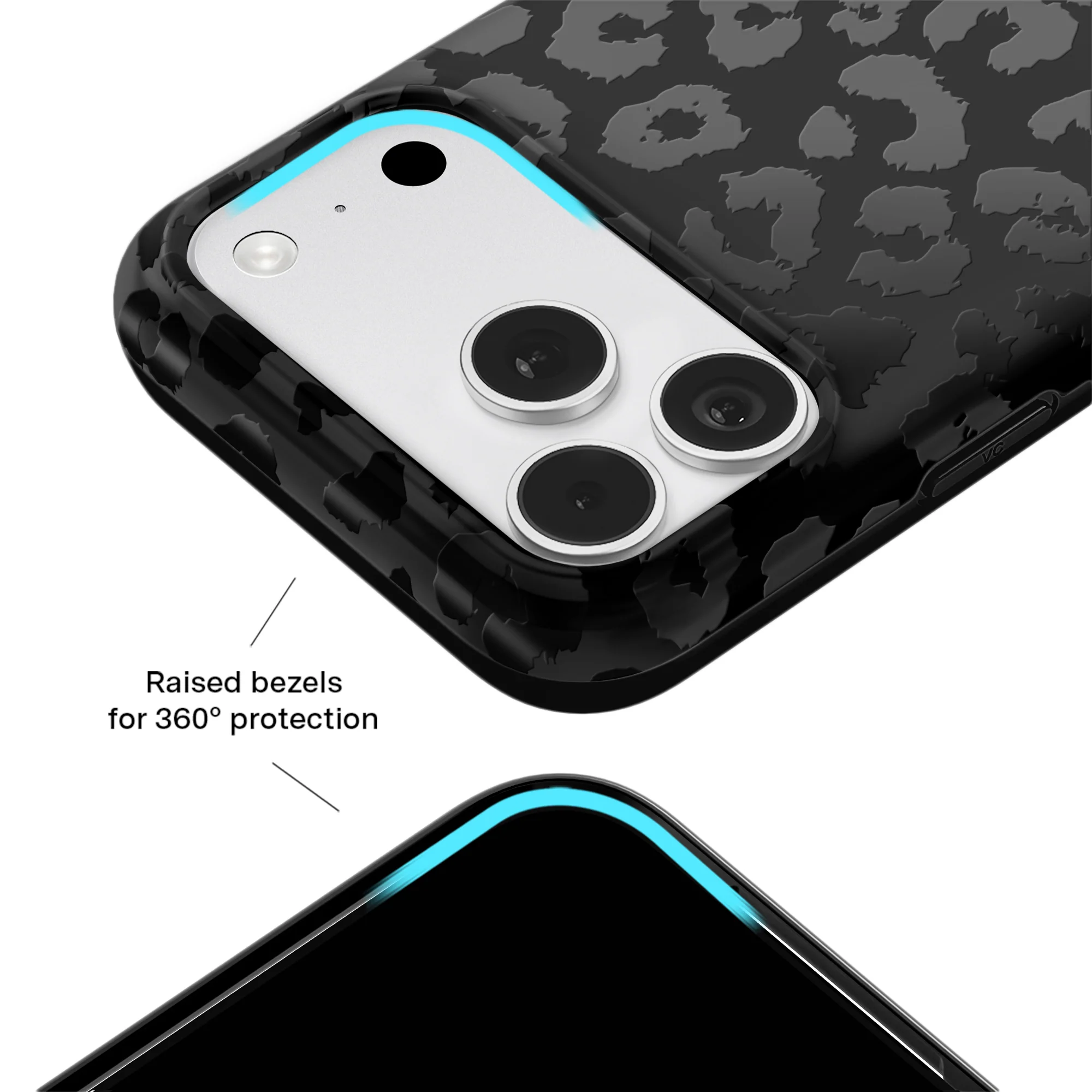 Black Leopard iPhone Case - Image 159