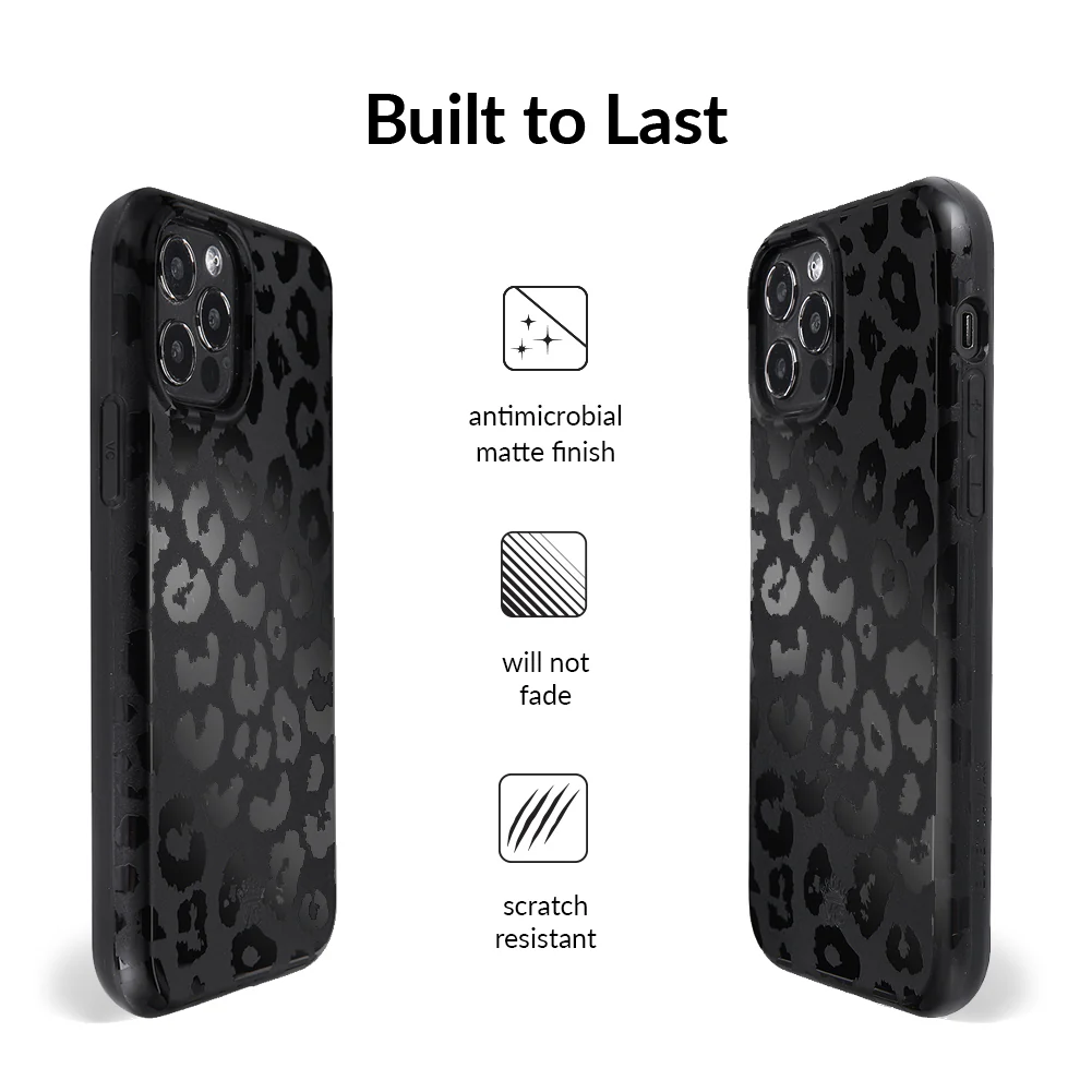 Black Leopard iPhone Case - Image 59