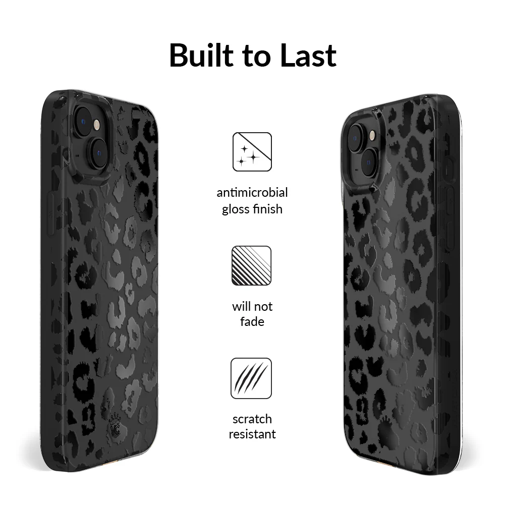 Black Leopard iPhone Case - Image 90