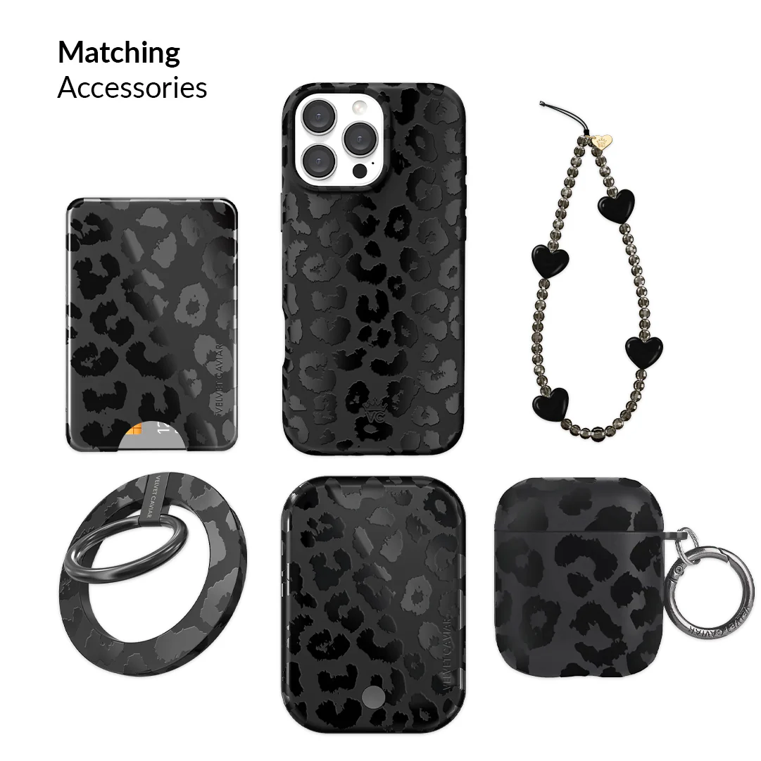 Black Leopard MacBook Case - Image 35