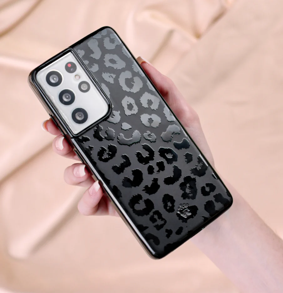 Black Leopard Samsung Case - Image 30