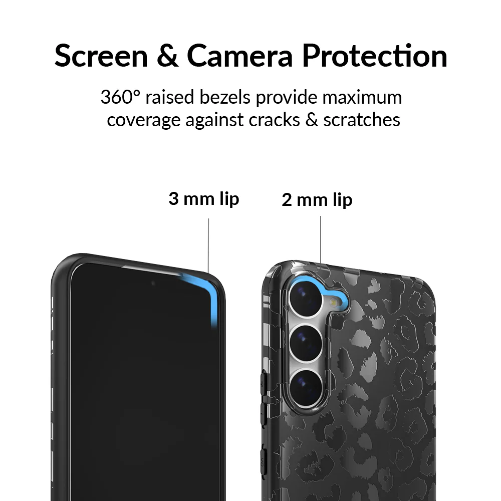 Black Leopard Samsung Case - Image 83